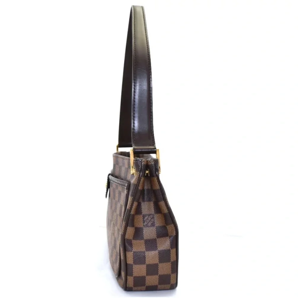 Authentic Louis Vuitton NEW aubagne damier ebene mini satchel